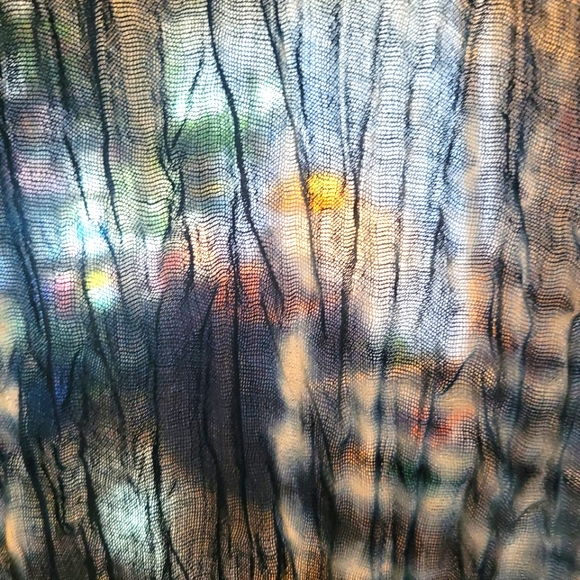 Tie-dye scarf - Picture 5 of 5